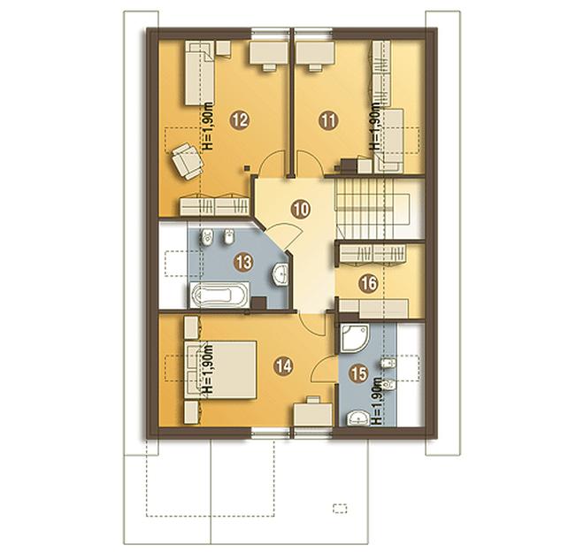 Greta IV z garażem 1-st. [A]