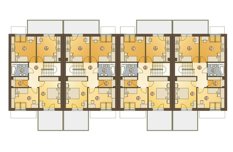 Gwarek z garażem 1-st. [A-SZ]