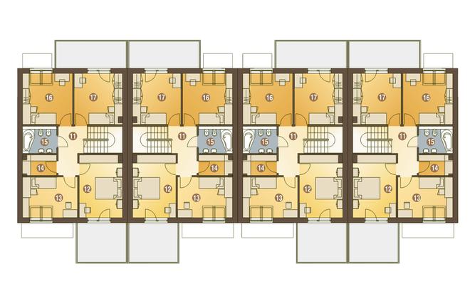 Gwarek z garażem 1-st. [A-SZ]