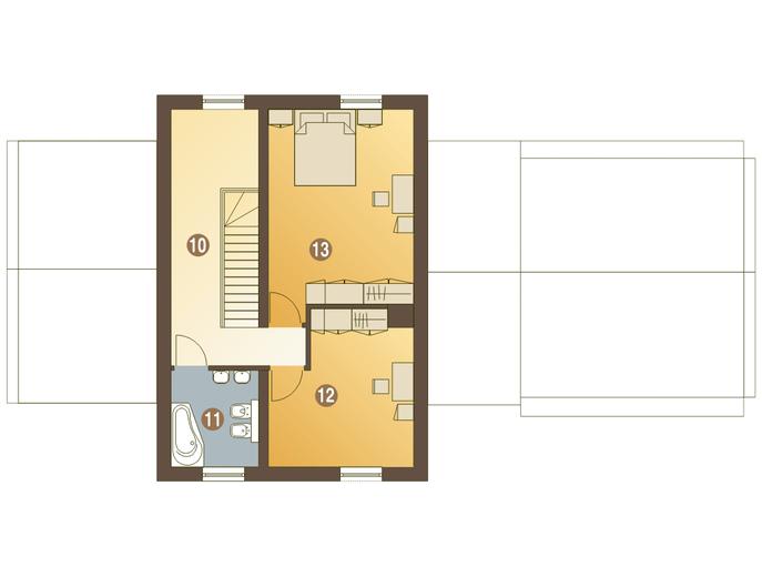 Kasjopea z garażem 2-st. [A1]