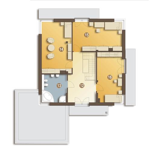 Kastor II z garażem 2-st. [A1]