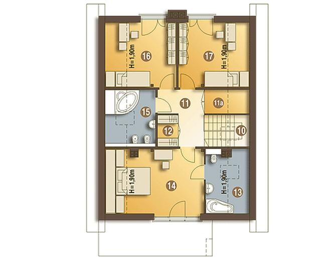 Kinga z garażem 1-st. [A]