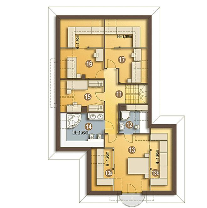 Klaudia II z garażem 2-st. [A]