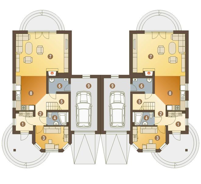 Kowalik II z garażem 1-st. [A-BL1]