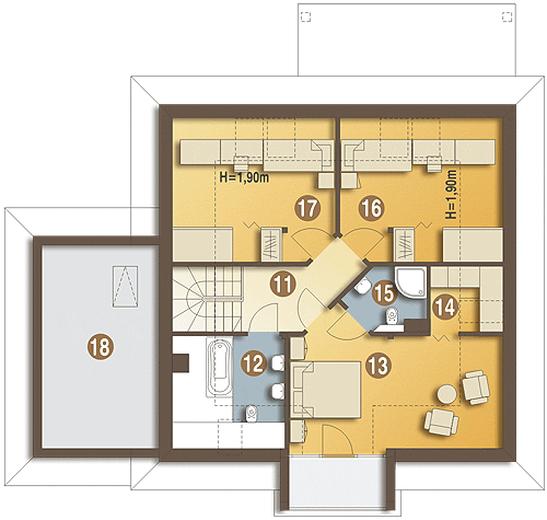 Lara z garażem 1-st. [A1]