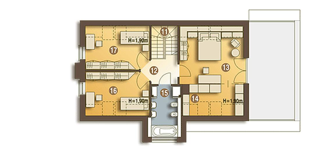 Lenka z garażem 1-st. [A]