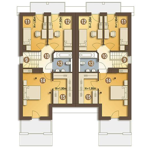 Magda z garażem 1-st. [A-BL]