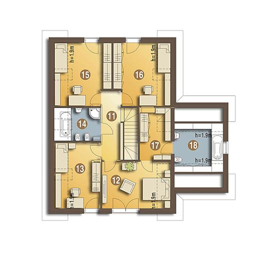 Mars z garażem 1-st. [A]