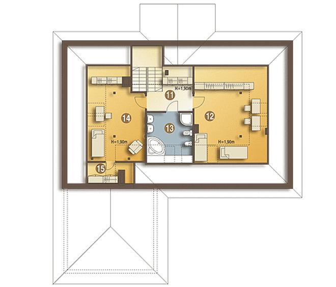 Mira z garażem 2-st. [A]