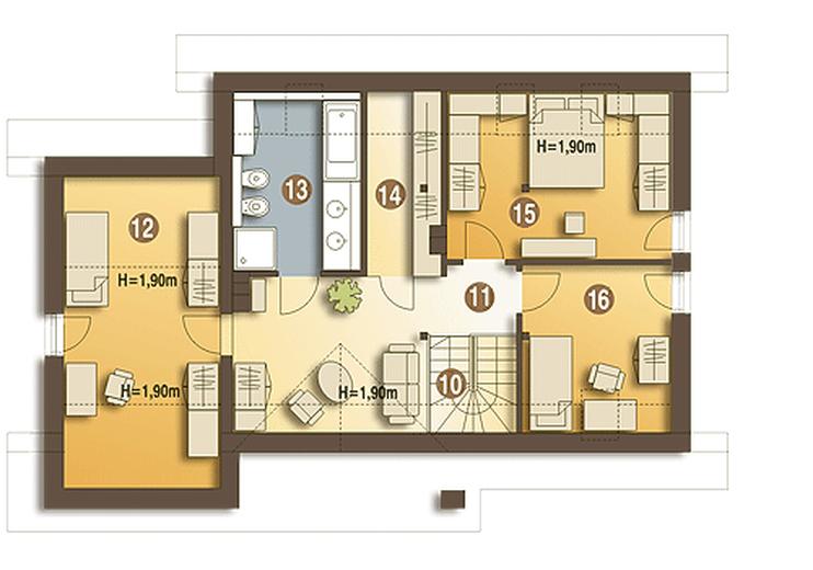 Mola z garażem 1-st. [A]