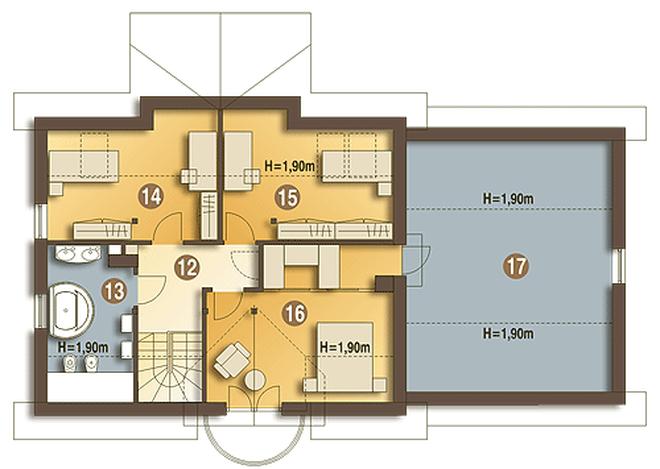 Natalia z garażem 2-st. [A1]