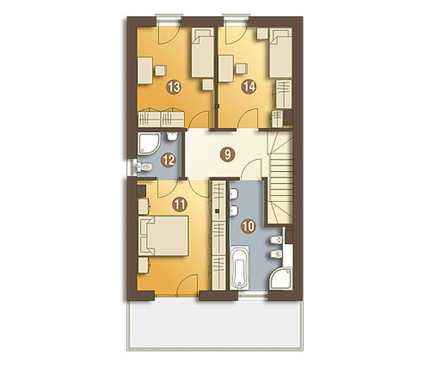 Nina trend z garażem 1-st. [A]