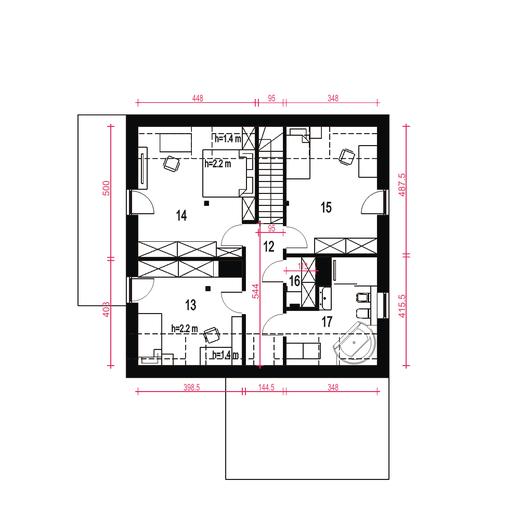 Nowalia II Mode z garażem 1-st. [A]