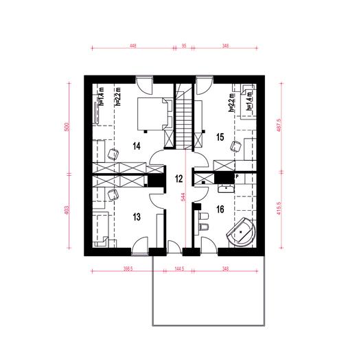 Nowalia Mode z garażem 1-st. [A]
