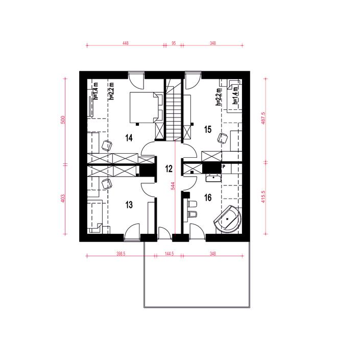 Nowalia Mode z garażem 1-st. [A]