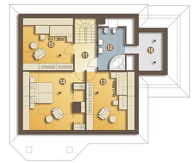 Patryk z garażem 1-st. [A]