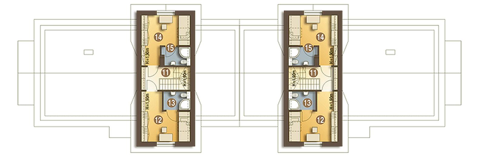 Abigail II z garażem 1-st. [A-BL]