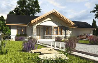 Skowronek z garażem 2-st. [A1]