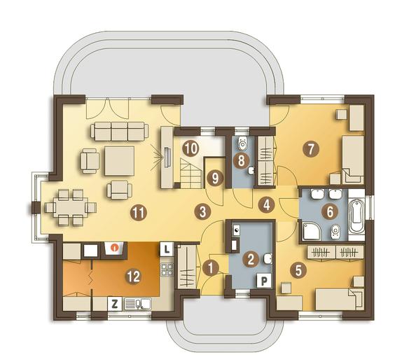 Amelia VI bez garażu [B]