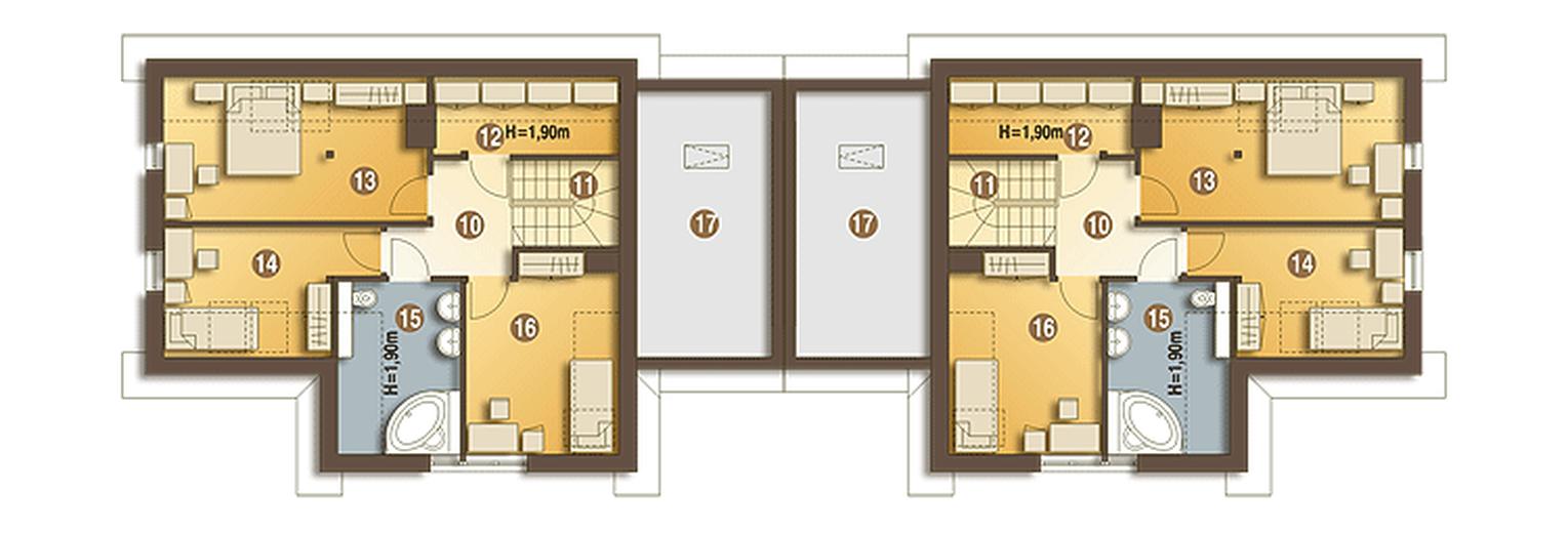 Sójka III z garażem 1-st. [A-BL]