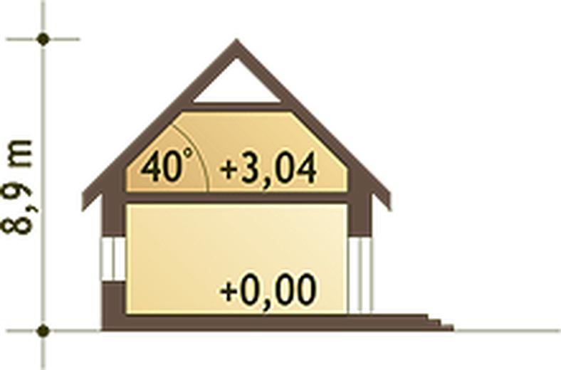 Anabell z garażem 1-st. [A]