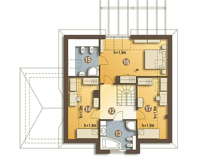 Staś z garażem 1-st. [A]