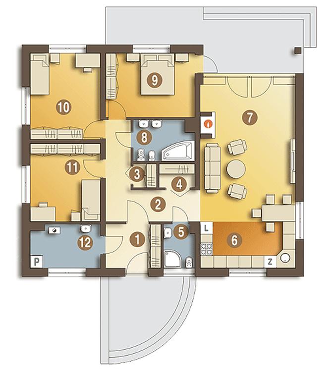 Tomaszek III bez garażu [B]