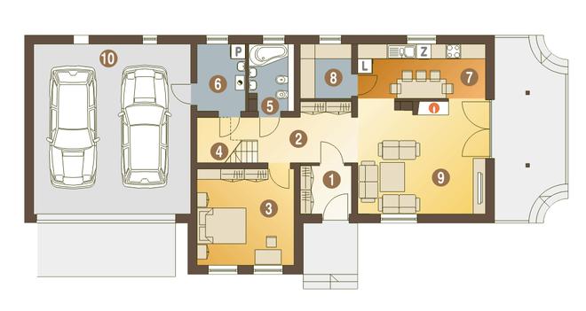 Abigail II z garażem 2-st. [A1]