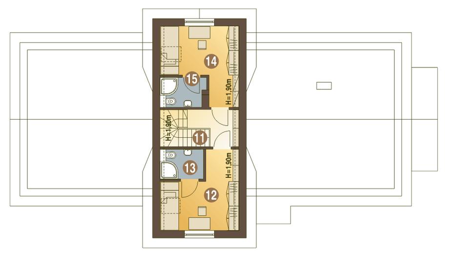 Abigail II z garażem 2-st. [A1]