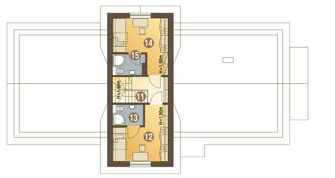 Abigail II z garażem 2-st. [A1]