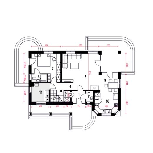 Wega bez garażu [B]