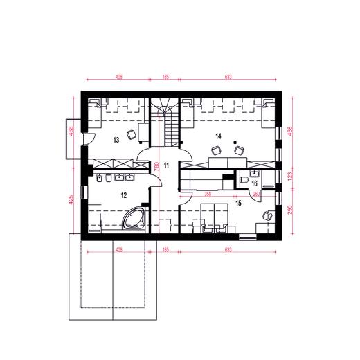 Wega II z garażem 1-st. [A]