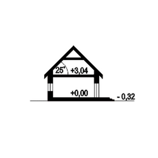 Willa pod kormoranem z garażem 1-st. [A]