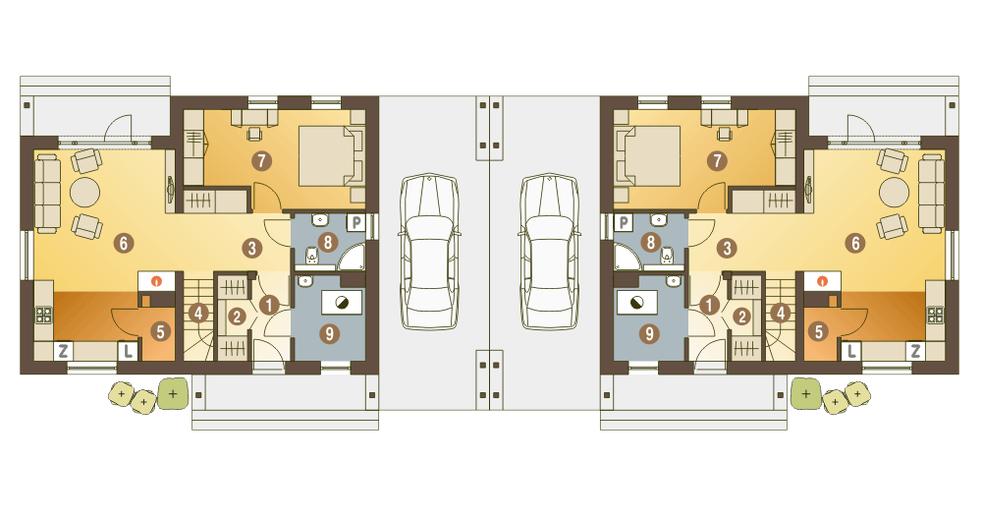 Wydrzyk z wiatą [A-BL1]