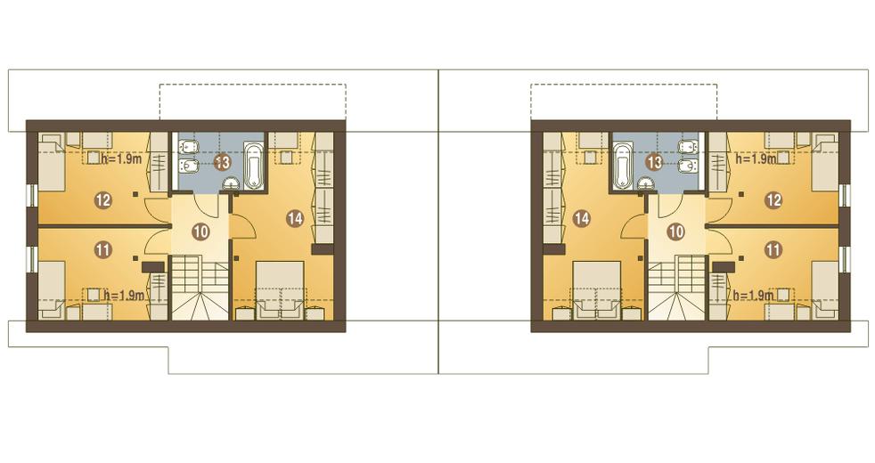 Wydrzyk z wiatą [A-BL1]