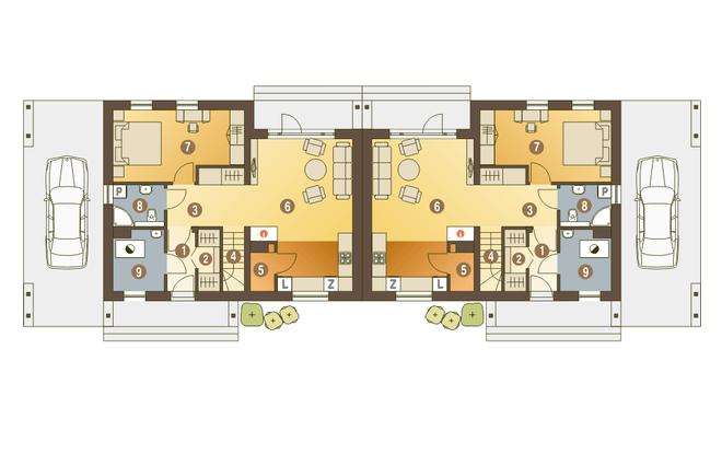 Wydrzyk z wiatą [A-BL2]