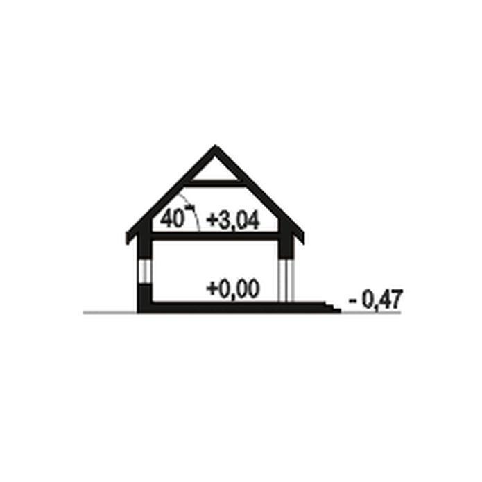 Zgrabna z garażem 1-st. [A]
