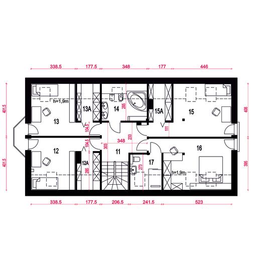 Zgrabna z garażem 2-st. [A1]