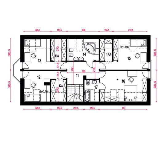 Zgrabna II z garażem 2-st. [A1]