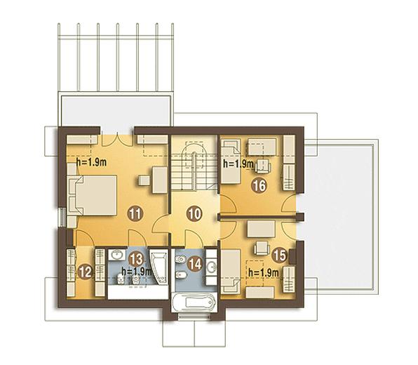 Zuzia z garażem 1-st. [A]