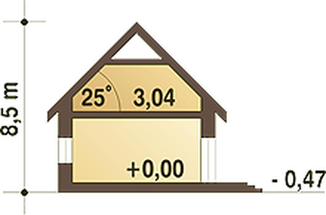 Artur z garażem 1-st. [A-BL1]