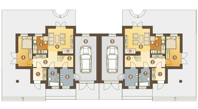 Artur z garażem 1-st. [A-BL1]