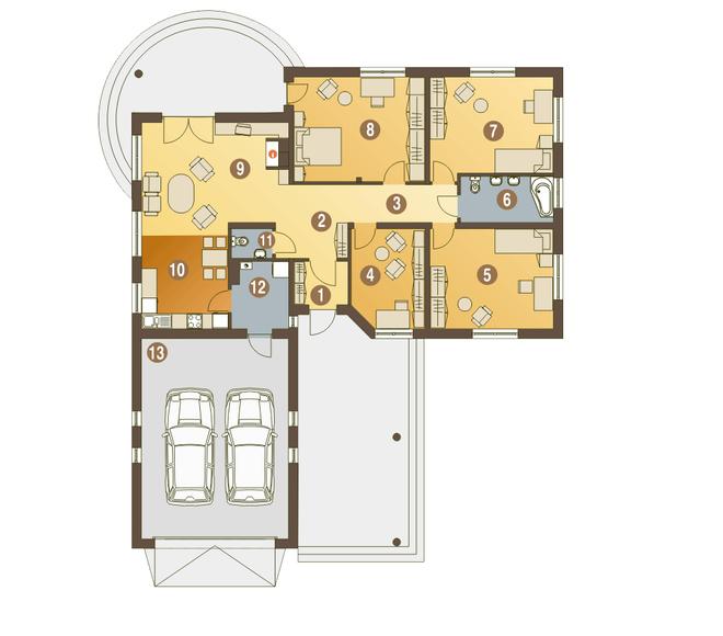 Basia z garażem 2-st. [A1]