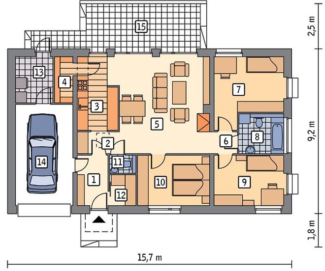 Niestereotypowy (z wentylacją mechaniczną i rekuperacją)