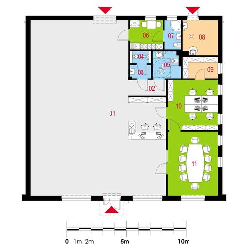 Budynek usługowy (Efficax I)