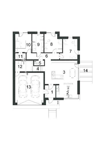 Projekt domu EG-91 wariant I