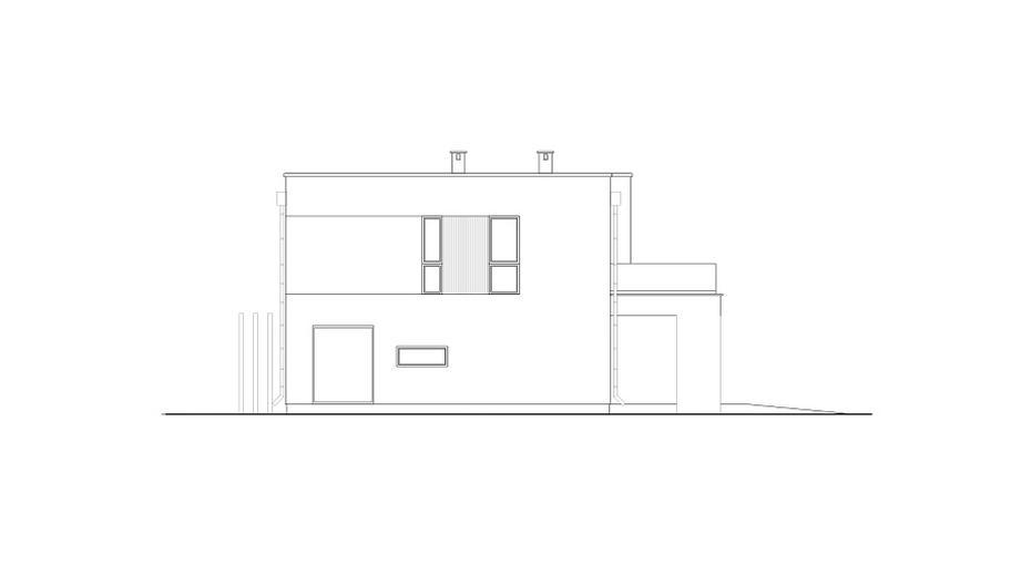 Projekt domu EG-94 segment skrajny