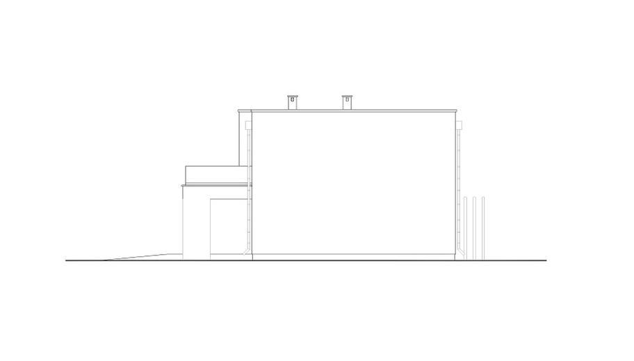 Projekt domu EG-94 segment skrajny