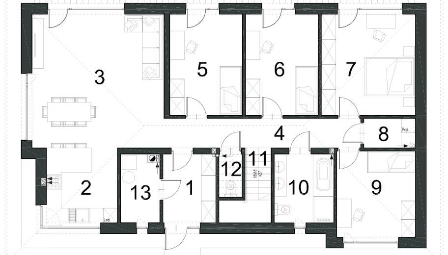 Projekt domu EG-100