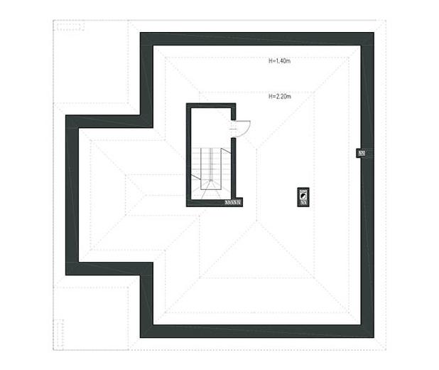 Projekt domu EG-87 wariant I